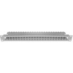 EasyLan fixLink D* 1HE 19" CKVFD0124E 24x Modul Edelstahl 1 (CKVFD0124E)