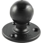 RAM Mounts Basisplatte rund - D-Kugel (2,25" ), 120° Lochraster, 93,5 mm Durchmesser (RAM-D-202U)