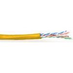 ACT CAT6 U/UTP stranded patch yellow 100 m C6 U/UTP PATCH PVC YELLOW 100M (EP880H)