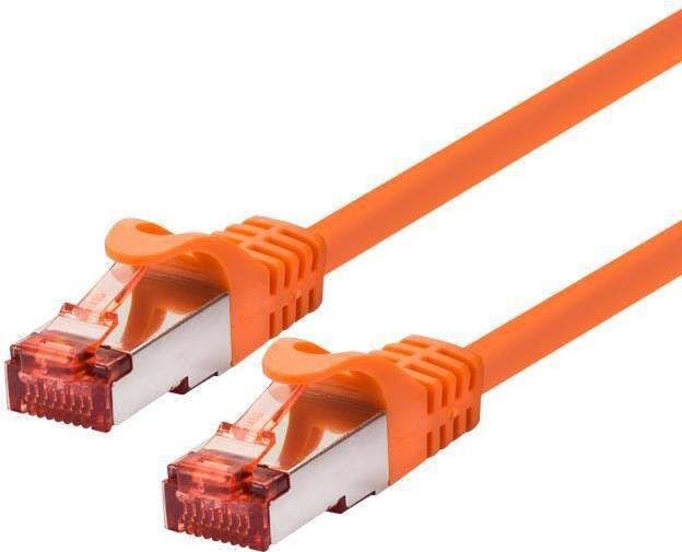 LOGON TCF66F003O Netzwerkkabel Orange 0,3 m Cat6a F/UTP (FTP) (TCF66F003O)