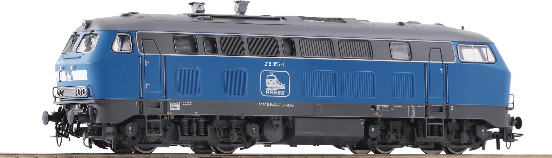 Roco Diesellokomotive 218 056-1 - PRESS - Eisenbahn-Modell - HO (1:87) - Beide Geschlechter - 189 mm (7310025)