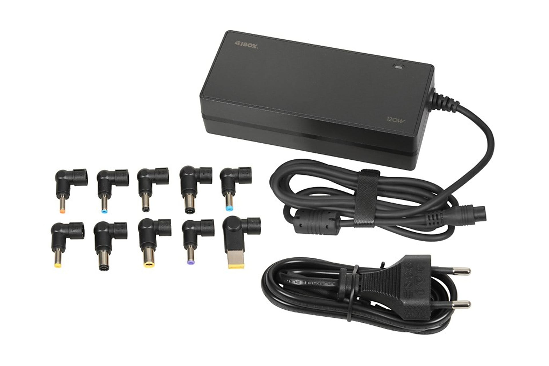 iBOX IUZ120WA Universal-Netzteil 120 W Schwarz