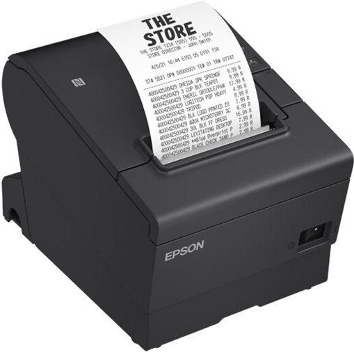 Epson TM-T88VII (152) Belegdrucker Thermozeile 180 x 180 dpi 500 mm/s USB 2.0 LAN Schwarz