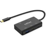 ROLINE USB 3.2 Gen 2 Hub, 4fach (2x USB-A + 2x USB-C), PD, Typ C Anschlusskabel (14.02.5060)