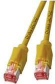 EFB-Elektronik RJ45 Patchkabel Cat.6A S/FTP LSZH Draka UC900 TM21 gelb 1m Hersteller: EFB Elektronik (K8055.1)
