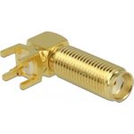 Delock SMA Buchse 90° PCB (65848)