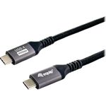 Equip USB Kabel 4.0 C -> C St/St 1.20m schwarz (12381)