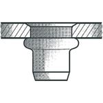 Gesipa Blindnietmutter St M5x7x13,5 Standard KS 2,5-5,0mm (Pack mit 500 St) (1433705)