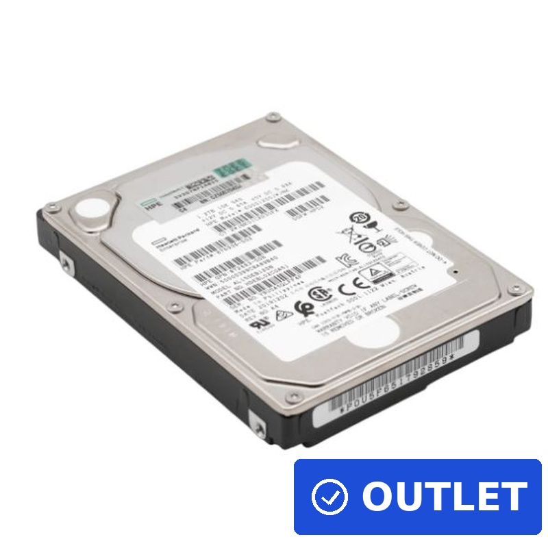 HPE HDD 1.2TB 10K SAS 2.5" 12G SC SFF (876936-002N) (geöffnet)