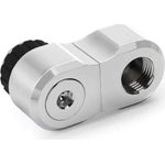 Alphacool Apex Grip Versatzstück 27mm 2x 90° AG/IG G1/4 drehbar chrom (14894)