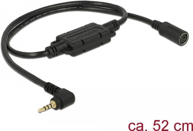 Navilock 62881 2.5 mm 4 pin MD6 Schwarz Kabelschnittstellen-/adapter (62881)