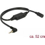 Navilock 62881 2.5 mm 4 pin MD6 Schwarz Kabelschnittstellen-/adapter (62881)