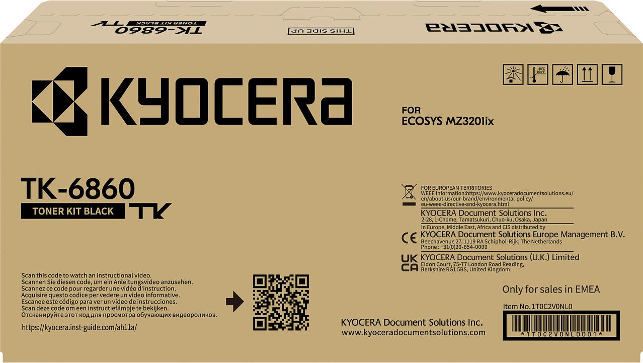 KYOCERA Toner TK-6860 schwarz ca. 15.000 Seiten für ECOSYS MZ3201
