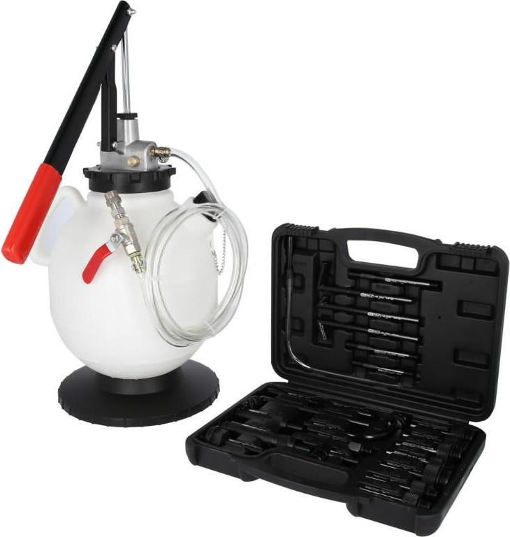 KS Tools 150.9105 Universal Getriebeöl-Füllsystem-Satz mit 23-tlg Adaptersatz (150.9105)