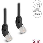 DeLOCK 80270 Netzwerkkabel Schwarz 2 m Cat6a S/FTP (S-STP) (80270)