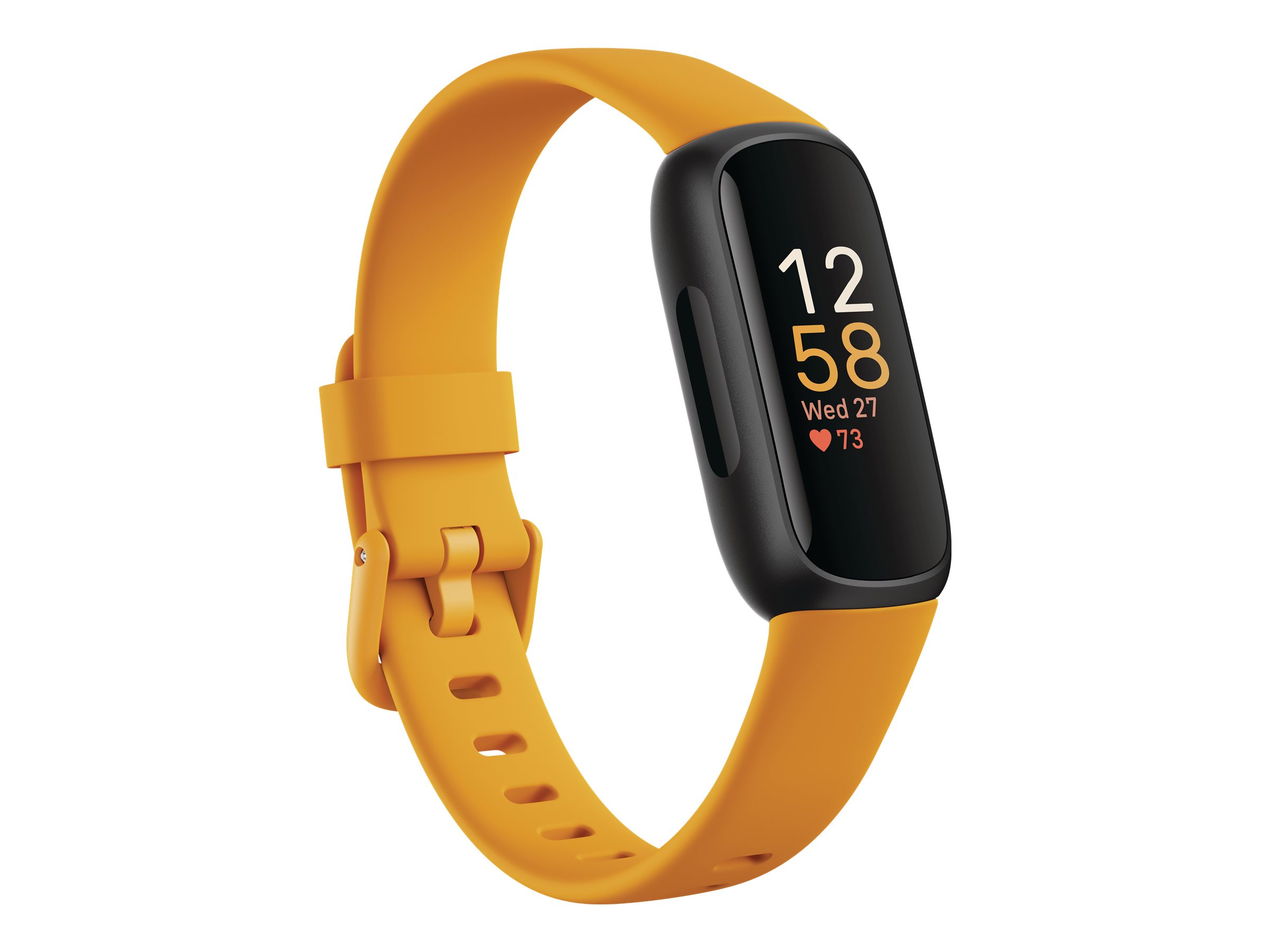 Fitbit Inspire 3 Fitness-Tracker AMOLED Schwarz, Morning Gloww