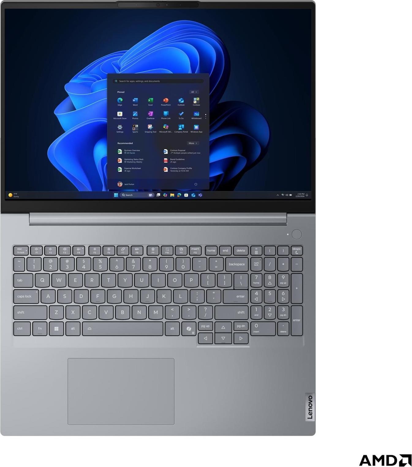 Lenovo ThinkBook 16 G9 16" AMD Ryzen 7 250 32 GB RAM 512 GB SSD Arctic Grey