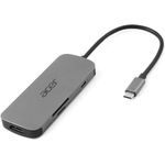 ACER 7in1 Dongle 3xUSB A/1xSD/1xmicroSD/1xHDMI/silber (HP.DSCAB.018)