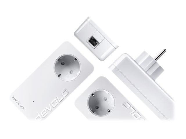 devolo Magic 2 LAN triple Powerline-Adapter 2400 Mbit/s Weiß
