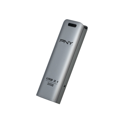 PNY FD32GESTEEL31G-EF USB-Stick 32 GB 3.1 (3.1 Gen 1) Edelstahl (FD32GESTEEL31G-EF)