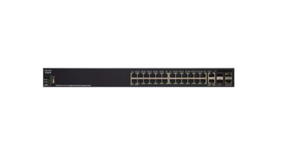 Cisco Small Business 350X Series Stackable Managed Switch SG350X-24P PoE+ (SG350X-24P-K9-EU)