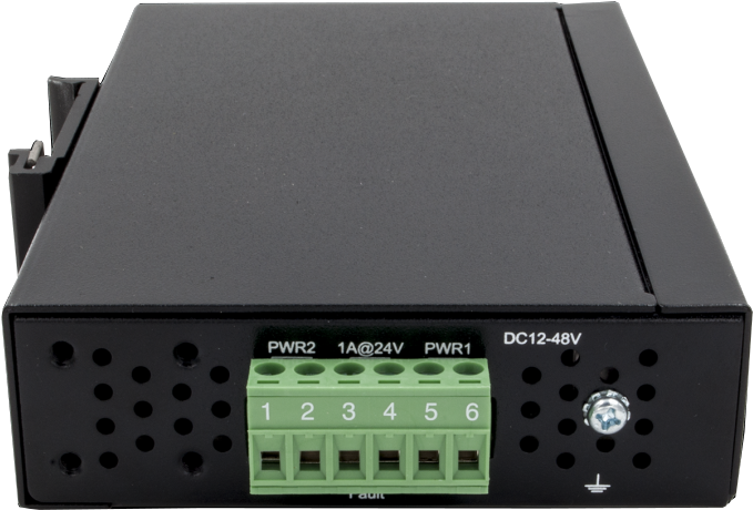 EXSYS GmbH 8-Port Industrie Ethernet Switch -8*10/100Tx (EX-6205)