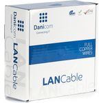 DSIT DANICOM CAT5e FTP Netzwerkkabel 100m Starrleiter LSZH Dca Blau