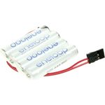 Panasonic Akkupack 4 Micro (AAA) Kabel, Stecker NiMH eneloop Reihe F1x4 4.8 V 750 mAh (124004)