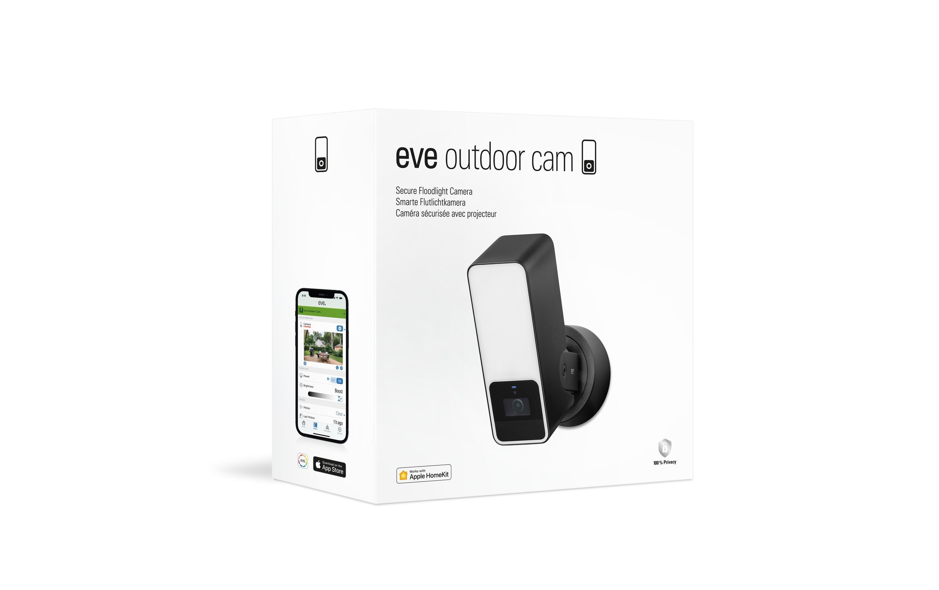 Eve Outdoor Cam 1080p Schwarz