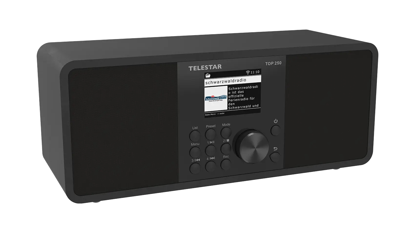 Telestar TOP 250 DAB+ Internetradio Schwarz