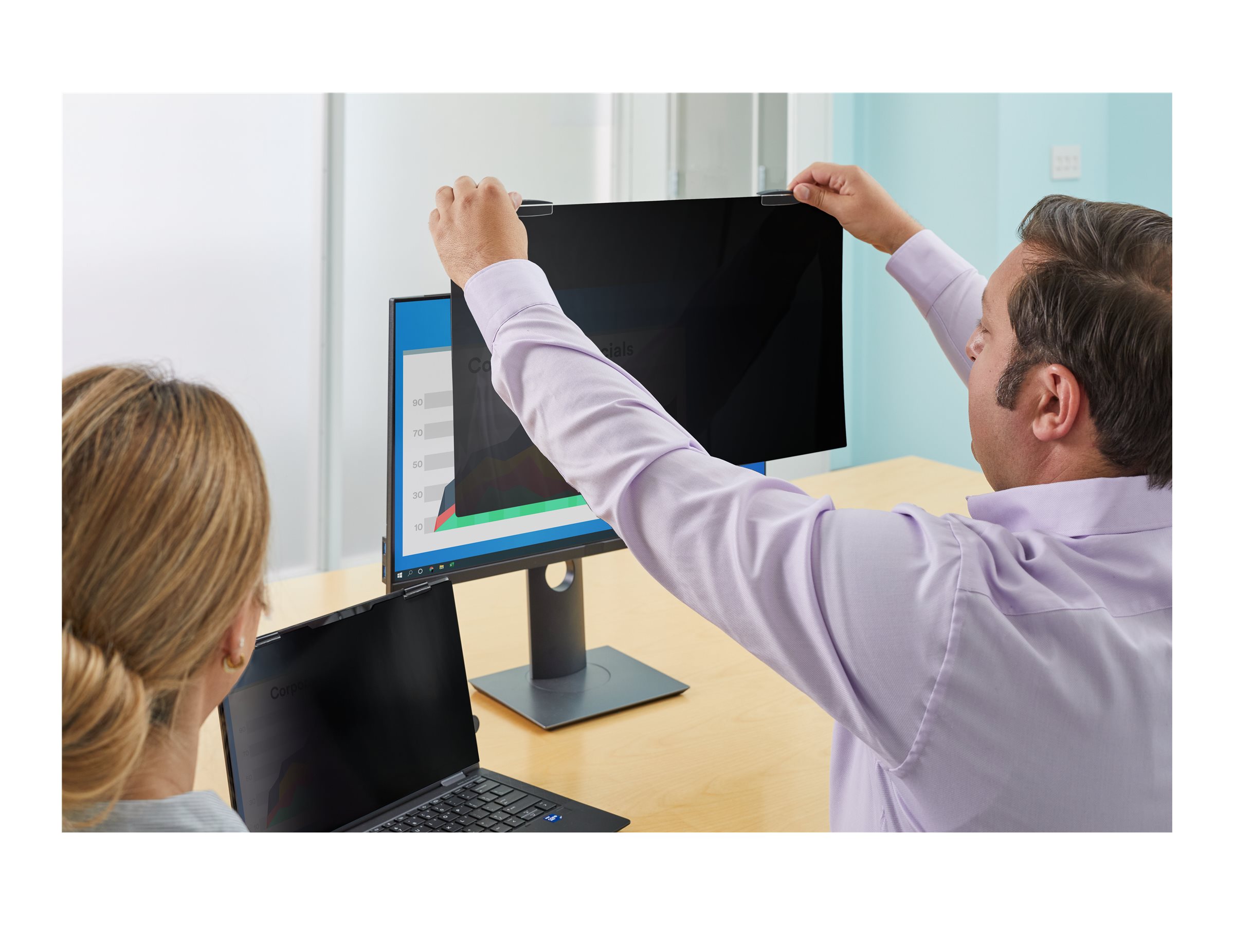3M Blickschutzfilter 27" 16:9 COMPLY Magnetbefestigung PF270W9EM Schwarz