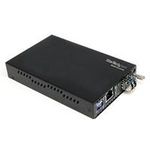 StarTech.com Gigabit Ethernet Single Mode LWL / Glasfaser LC Medienkonverter 40 km (ET1000S40LC2)