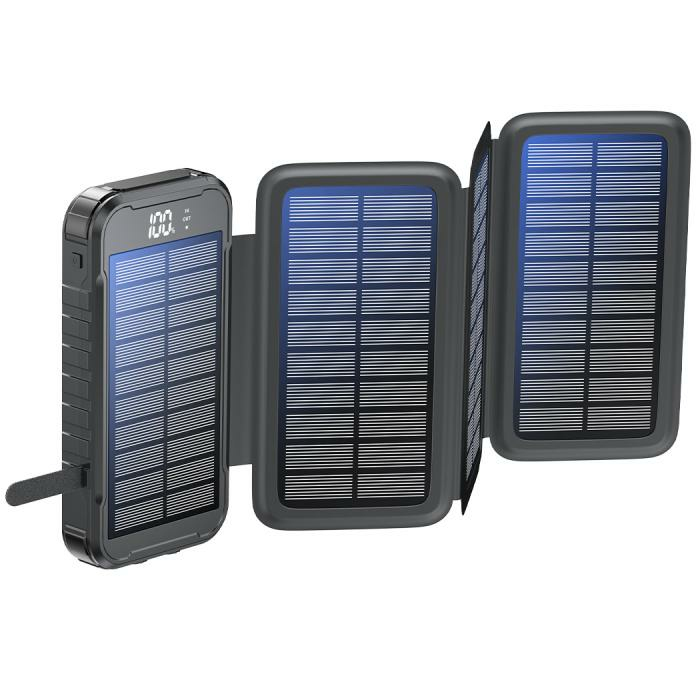 BOOMPODS Neutron Fold Powerbank 16000 mAh Schwarz