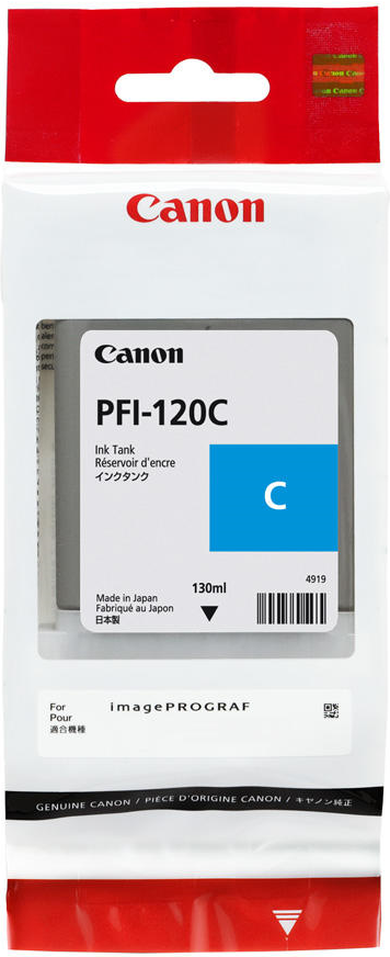 Canon PFI-120 C 130 ml Cyan Original Tintenbehälter 2886C001