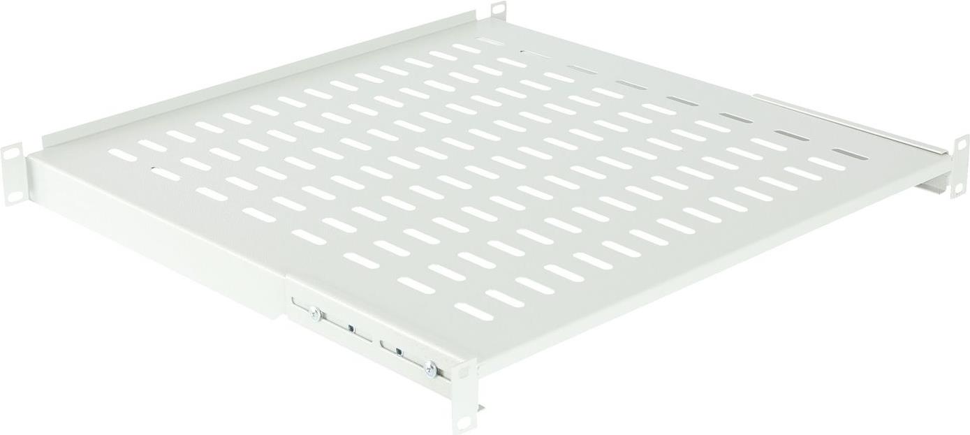 Lanview 1U 19" FRONT, 1U 19" REAR CONNECTED D=450mm SHELF (RAS405WH)