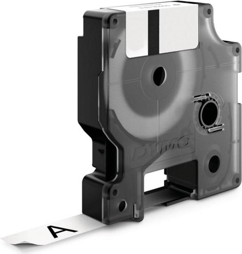 DYMO D1 Etikettenband 1,9 cm x 7 m Schwarz auf Weiß