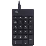 R-Go Tools RGOCONMWLBL Numerische Tastatur Universal Bluetooth Schwarz (RGOCONMWLBL)