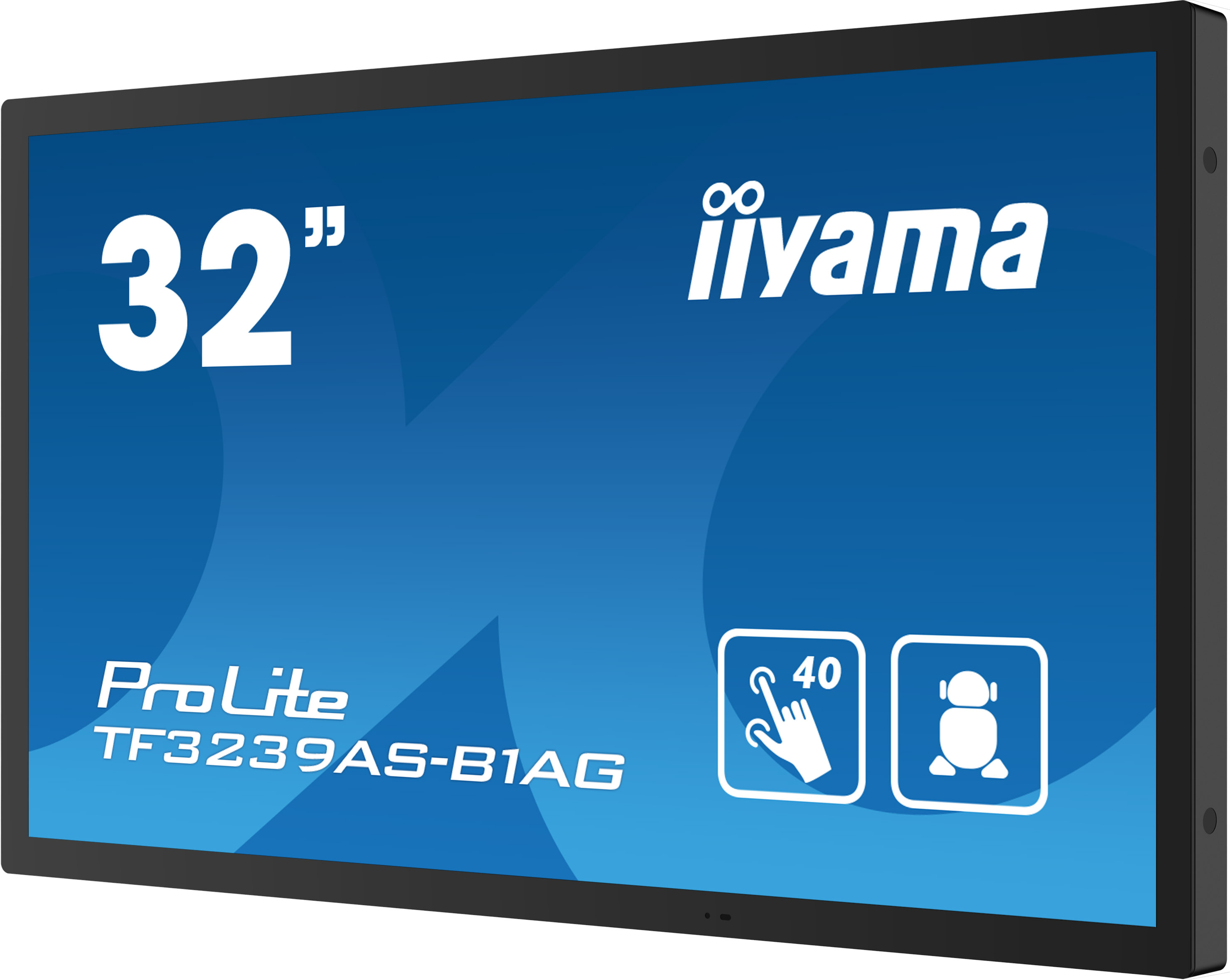 iiyama ProLite TF3239AS-B1AG 31.5" Full HD Touch Display Schwarz