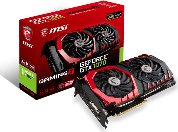 MSI GTX 1070 GAMING X 8G (V330-001R)
