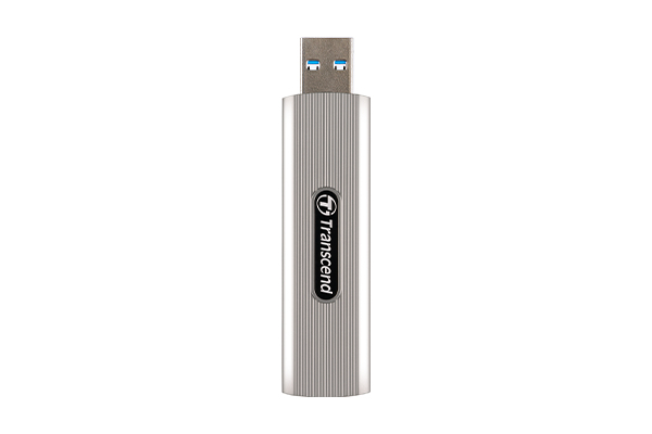Transcend ESD320A 2 TB SSD USB 3.2 Gen 2x1 Soft Gray