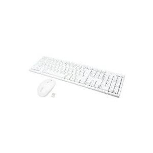 Tastatur LOGILINK Wireless 2,4GHz mit Maus white (ID0104W)