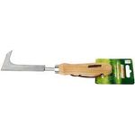 BRÜDER MANNESMANN Fugenkratzer, mit Holzgriff aus rostfreiem Stahl, entfernt Moos & Unkraut zwischen - 1 Stück (M30324)