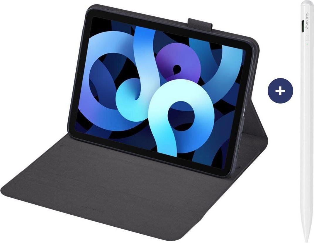 4smarts Schutzhülle DailyBiz mit Pencil Pro 3 Eingabestift für iPad 10.9" & 11" (10./11.Gen.) schwarz