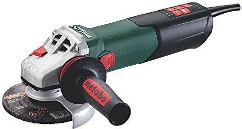 Metabo WEA 17-125 Quick. Drehgeschwindigkeit: 11000 U/min, Abschleifung Disk Durchmesser: 12,5 cm, Kabellänge: 4 m. Eingangsleistung: 1700 W, Ausgangsleistung: 1040 W, AC Eingangsspannung: 220-240 V. Gewicht: 2,5 kg (600534000)