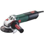 Metabo WEA 17-125 Quick. Drehgeschwindigkeit: 11000 U/min, Abschleifung Disk Durchmesser: 12,5 cm, Kabellänge: 4 m. Eingangsleistung: 1700 W, Ausgangsleistung: 1040 W, AC Eingangsspannung: 220-240 V. Gewicht: 2,5 kg (600534000)