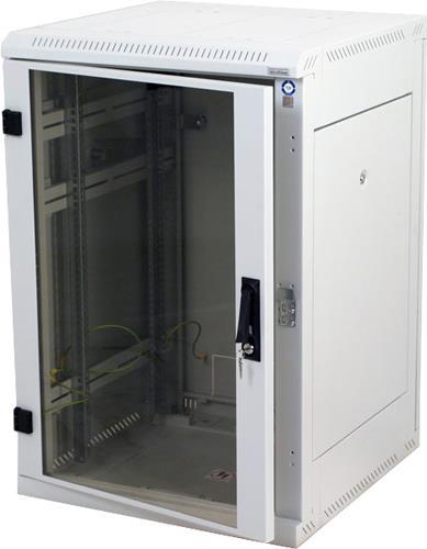 Triton - 48,30cm (19") Standschrank zerlegbar 15HE/600x800 Glastür (RZA-15-A68-CAX-A1)