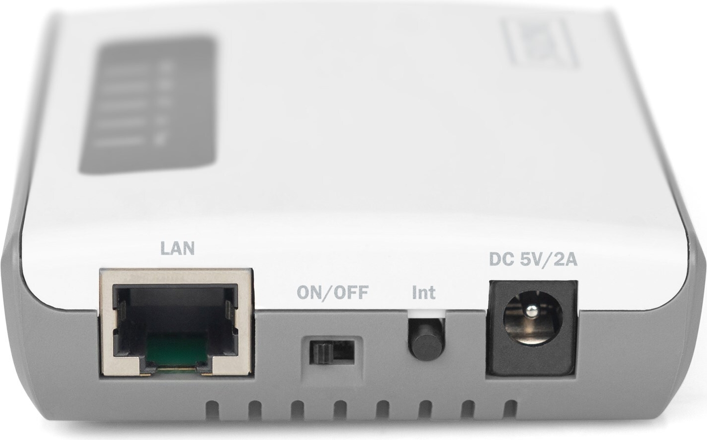 Digitus 2-Port USB 2.0 Wireless Multifunktions-Netzwerkserver 300 Mbps Weiß