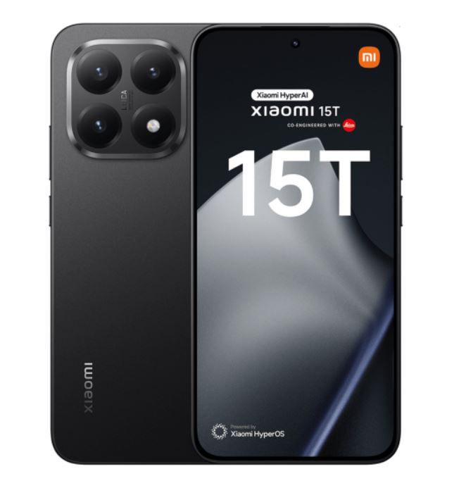 Xiaomi 15T 5G Dual Sim 12GB RAM 512GB - Black [Energieklasse A] (MZB0KYPEU)