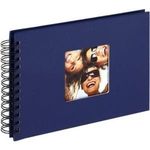 Walther Fun blau Spiral 23x17 40 schwarze Seiten SA109L (SA-109-L)