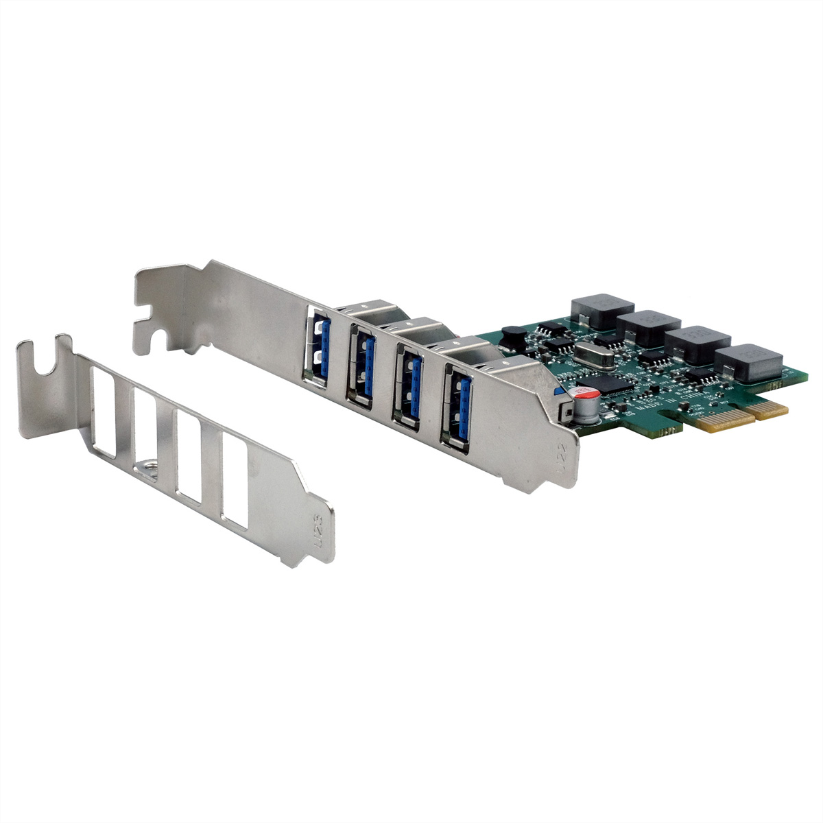 Exsys EX-11194 USB 3.2 Gen 1 PCIe Karte, 4 Ports, Renesas